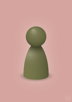 plakat: spillebrik i farven: secret meadow - bubble shell-Brætspil-A1two3