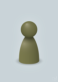 plakat: spillebrik i farven: secret meadow - light drizzle-Brætspil-A1two3