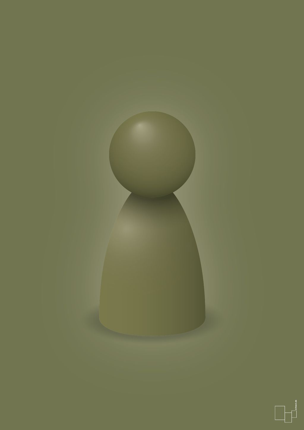 plakat: spillebrik i farven: secret meadow - secret meadow-Brætspil-A1two3