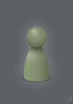 plakat: spillebrik i farven: jade - graphic charcoal-Brætspil-A1two3