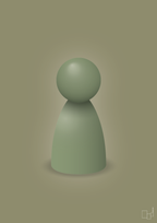 plakat: spillebrik i farven: jade - misty forrest-Brætspil-A1two3