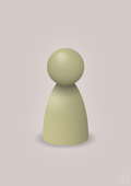 plakat: spillebrik i farven: back to nature - broken beige-Brætspil-A1two3