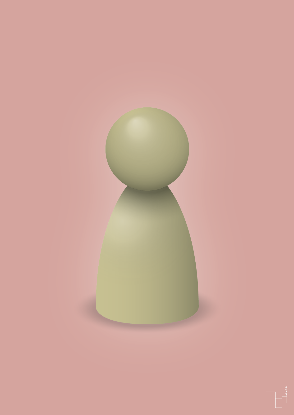 plakat: spillebrik i farven: back to nature - bubble shell-Brætspil-A1two3
