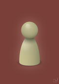 plakat: spillebrik i farven: back to nature - red pepper-Brætspil-A1two3