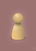 plakat: spillebrik i farven: honeycomb - plum-Brætspil-A1two3