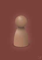plakat: spillebrik i farven: cider spice - red pepper-Brætspil-A1two3