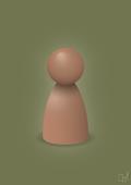 plakat: spillebrik i farven: cider spice - secret meadow-Brætspil-A1two3