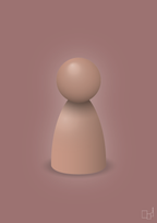 plakat: spillebrik i farven: powder - plum-Brætspil-A1two3