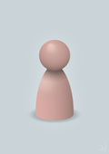 plakat: spillebrik i farven: bubble shell - light drizzle-Brætspil-A1two3