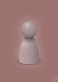plakat: spillebrik i farven: light rose - plum-Brætspil-A1two3