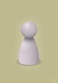 plakat: spillebrik i farven: dusty lilac - back to nature-Brætspil-A1two3