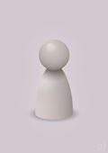 plakat: spillebrik i farven: broken beige - dusty lilac-Brætspil-A1two3