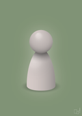plakat: spillebrik i farven: broken beige - jade-Brætspil-A1two3
