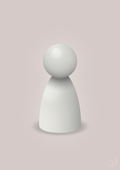 plakat: spillebrik i farven: painters white - broken beige-Brætspil-A1two3