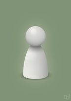 plakat: spillebrik i farven: painters white - jade-Brætspil-A1two3