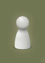 plakat: spillebrik i farven: painters white - secret meadow-Brætspil-A1two3