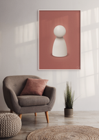plakat: spillebrik i farven: painters white - bubble shell-Brætspil-A1two3