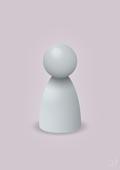 plakat: spillebrik i farven: light drizzle - dusty lilac-Brætspil-A1two3