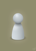plakat: spillebrik i farven: light drizzle - misty forrest-Brætspil-A1two3