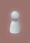 plakat: spillebrik i farven: light drizzle - plum-Brætspil-A1two3