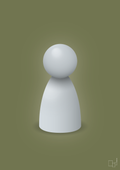 plakat: spillebrik i farven: light drizzle - secret meadow-Brætspil-A1two3