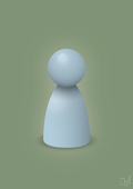 plakat: spillebrik i farven: heavenly blue - jade-Brætspil-A1two3