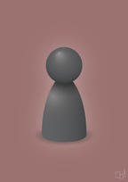 plakat: spillebrik i farven: graphic charcoal - plum-Brætspil-A1two3