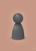 plakat: spillebrik i farven: graphic charcoal - powder-Brætspil-A1two3
