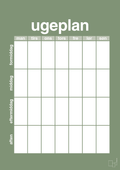 plakat: ugeplan vertical generisk - jade-Planer-A1two3