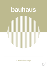 plakat: bauhaus #1 - back to nature-bauhaus-A1two3
