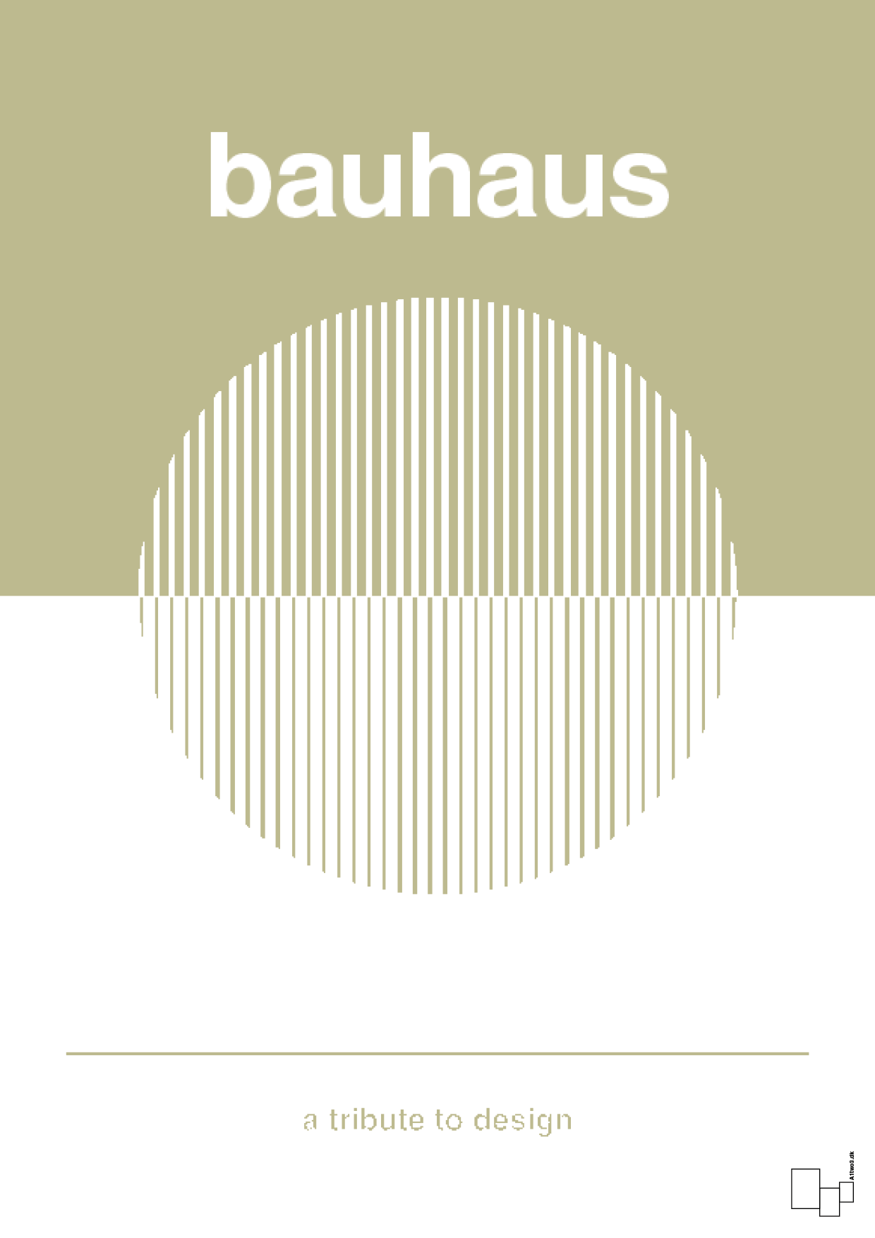 plakat: bauhaus #1 - back to nature-bauhaus-A1two3