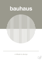 plakat: bauhaus #1 - battleship gray-bauhaus-A1two3