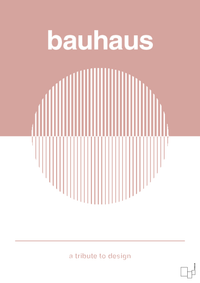 plakat: bauhaus #1 - bubble shell-bauhaus-A1two3