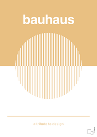 plakat: bauhaus #1 - charismatic-bauhaus-A1two3