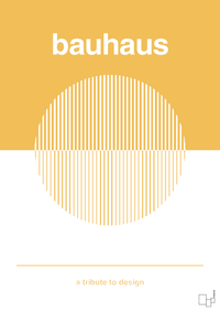 plakat: bauhaus #1 - honeycomb-bauhaus-A1two3