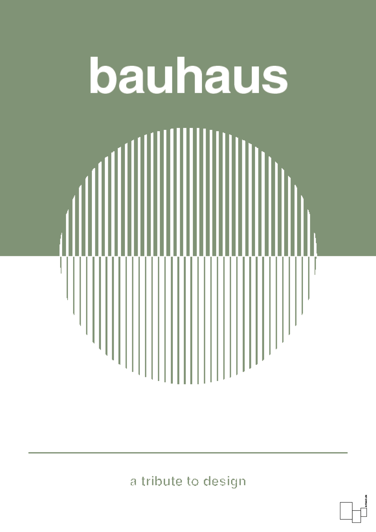plakat: bauhaus #1 - jade-bauhaus-A1two3