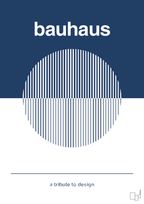plakat: bauhaus #1 - lapis blue-bauhaus-A1two3