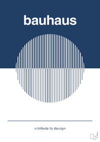 plakat: bauhaus #1 - lapis blue-bauhaus-A1two3