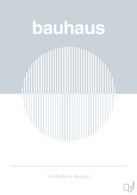 plakat: bauhaus #1 - light drizzle-bauhaus-A1two3