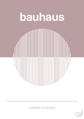 plakat: bauhaus #1 - light rose-bauhaus-A1two3
