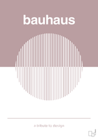 plakat: bauhaus #1 - light rose-bauhaus-A1two3