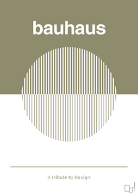 plakat: bauhaus #1 - misty forrest-bauhaus-A1two3