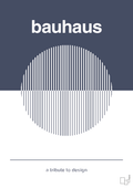 plakat: bauhaus #1 - petrol-bauhaus-A1two3