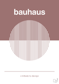 plakat: bauhaus #1 - plum-bauhaus-A1two3