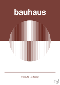 plakat: bauhaus #1 - red pepper-bauhaus-A1two3