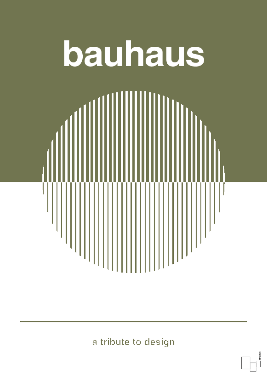 plakat: bauhaus #1 - secret meadow-bauhaus-A1two3