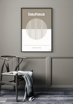 plakat: bauhaus #1 - painters white-bauhaus-A1two3