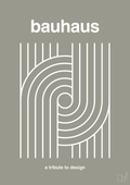 plakat: bauhaus #2 - battleship gray-bauhaus-A1two3