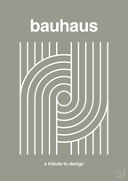 plakat: bauhaus #2 - battleship gray-bauhaus-A1two3