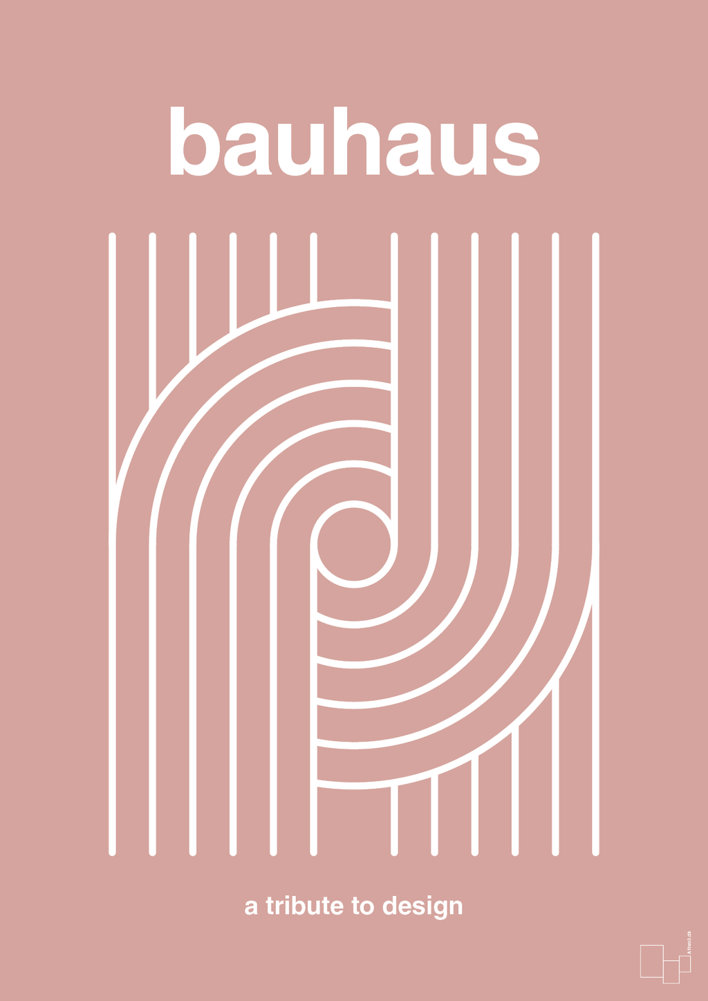 plakat: bauhaus #2 - bubble shell-bauhaus-A1two3